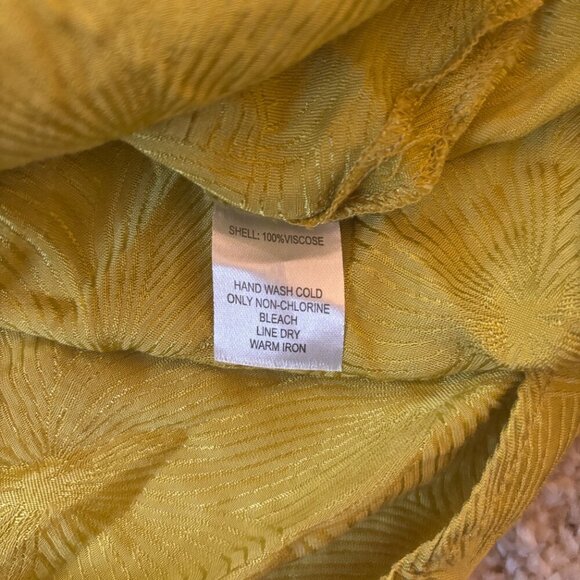 House of Harlow 1960 l Green Ruched Midi Slip Dress Womens Size Medium - Picture 6 of 8